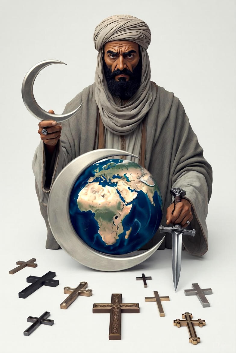 The Blade Behind the Crescent: How Islam’s Past Shapes the West’s Future Cover Image